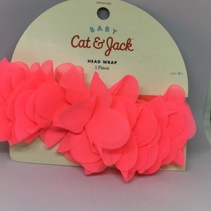 Baby floral head wrap